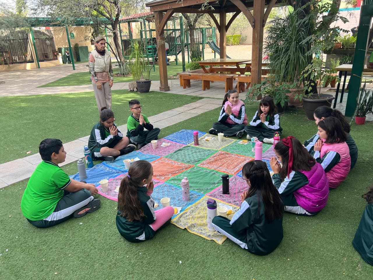 Instalación Bambú Montessori 9